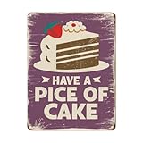 Charme : le design vintage de cette plaque en étain apporte une atmosphère nostalgique et confortable à la cuisine, la salle à manger, les cafés, les bars, les restaurants et plus encore.