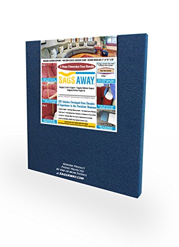 Ultimate Sagging Cushion Repair Solution By SagsAway. Flexible and Dense Foam Insert To
