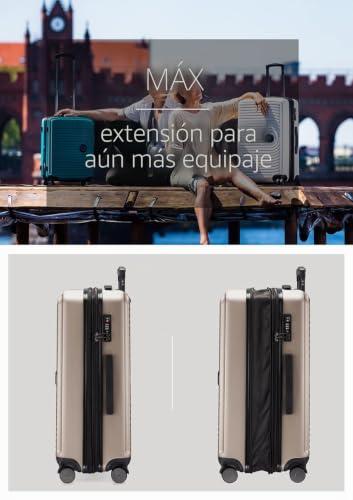 Maleta de gran capacidad 130 litros extensible con ruedas 5