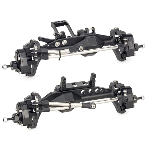 Aluminum Offset Portal Axle Set w/BTA Servo Mount for Axial Capra 1.9 UTB