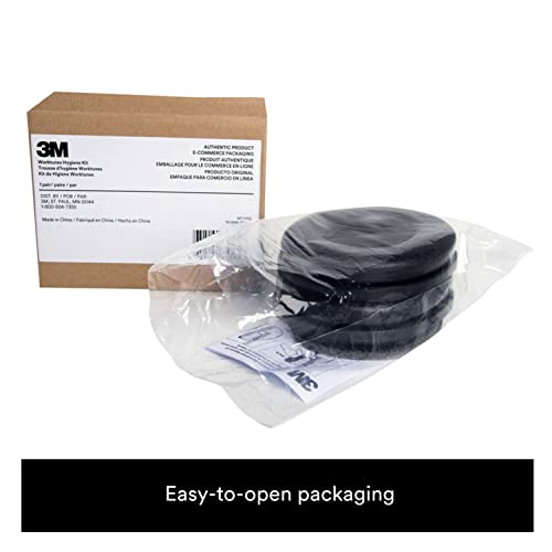 3M Worktunes Hearing Protector Replacement Ear Cushion Hygiene Kit, 1 Pair, Works With Worktunes Am/Fm (90541) And Worktunes Connect + Am/Fm (90542) #TOP1