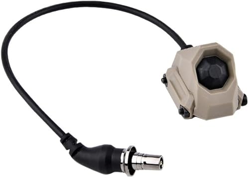 okyass Interruptor de presión de activación remota con botón modular táctico para SF M300 M600 PEQ15PEQ DBAL serie NGAL luz de arma y linterna disponible en Yaxa Peru