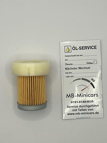 MB Minicars Inspektionspaket Filterset mit Ölfilter Luftfilter Kraftstofffilter Aixam City Crossline Kubota Z482