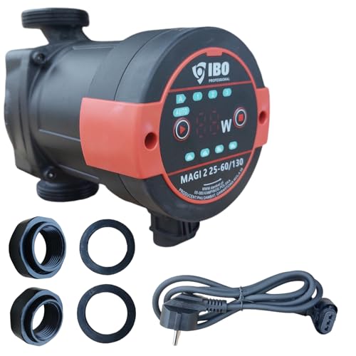 PAG Turbo GmbH - Hochwertige Hocheffizienz Pumpe Heizungspumpe Zirkulationspumpe MAGI2 optional 1' Kugelventile (25-60/130)