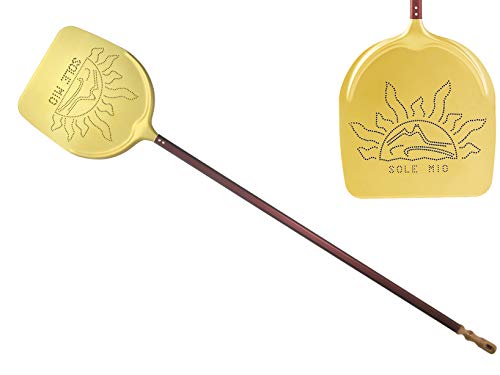 Lilly Codroipo 10254 Solemio - Pala para horno (aluminio, 36 cm), color dorado