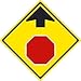 NMC TM609K, Aluminum Graphic Stop Ahead Sign (Pack of 4 pcs)
