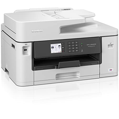 Brother Mfc-J5340Dw Business Color Inkjet All-In-One Printer With Printing Up To 11”X17 (Ledger) Size Capabilities #TOP5