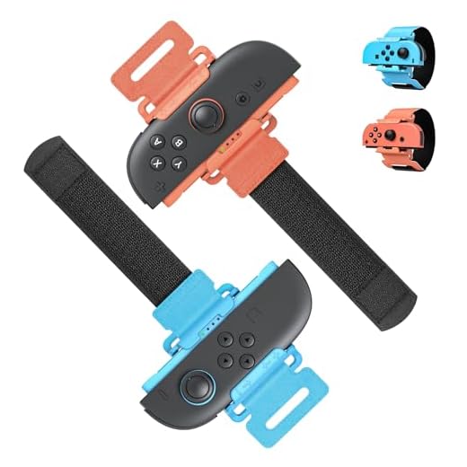 [for Switch 2/1] Wrist Bands for Nintendo Switch 2 Just-Dance 2026 2025 2024 & Zumba Burn It Up for Switch 2/Switch 1,Adjustable Elastic Straps Accessories for Joy Con 2,for Adults & Kids