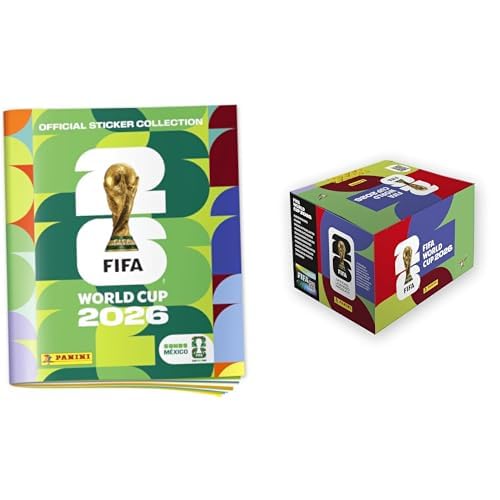 Album FIFA WORLD CUP 2026 Panini - Album Soft Cover y Caja con 100 ...