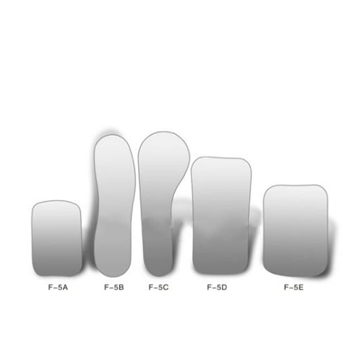 5 Teile/satz Dental Reflektor Spiegel Kieferorthopädische Dental Fotografie Reflektor Glas Edelstahl Intraoral Zahnarztspiegel