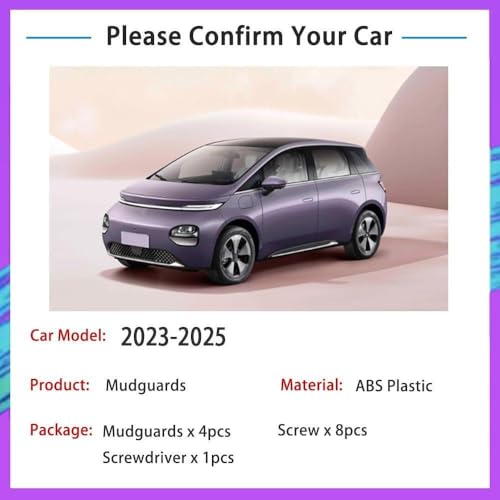 Garde-Boue pour MG Windsor EV et Wuling Cloud 2023-2025 - 2