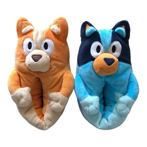 Ground Up Bluey & Bingo Toddler Plush Slipper Size 13/1