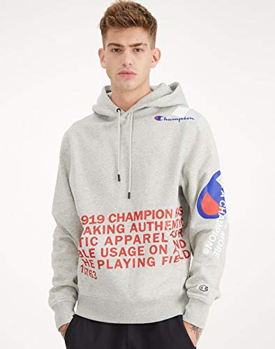 champion super fleece behind the label hoodie