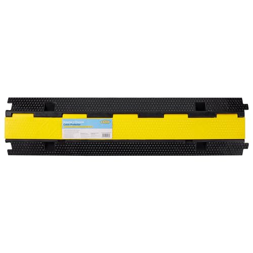 RING EV Accessory Outdoor Cable Ramp - Bright Yellow, Anti-Trip & Heavy Duty Protection