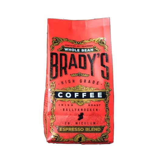 Brady’s Irish Coffee Espresso Blend en Grano 227g