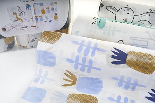 30 Stück wasserdichte Einweg-Spritzmatten für Babys – 100x120cm Große Splat Mat für Hochstuhl und Boden, Unterlage, Party-Tischdecke
