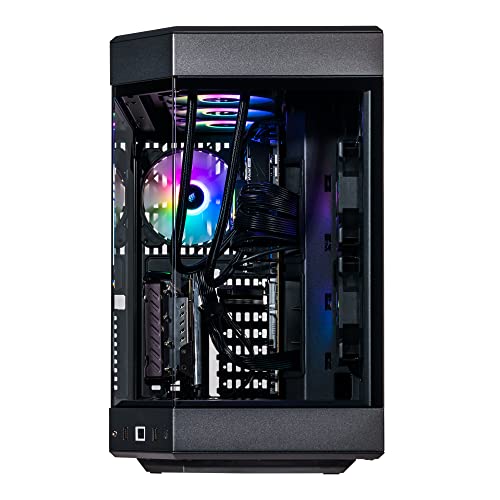 Image of Velztorm Black Praetix Custom Built Gaming Desktop PC (Intel i9-14900K, GeForce RTX 5060, 64GB DDR5, 8TB PCIe SSD, RGB Fans, 360mm AIO, 1000W PSU, WiFi 6E, Bluetooth 5.2, RJ-45, Win 11 Pro)