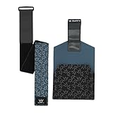 Peaty's Holdfast トレイルツールラップ - 超安全 滑らない ガタガタしない モジュラーデザイン 防水 収納フレームバッグ ジップポーチポケット付き どこにでもフィット MTB ロードグラベル Eバイク マウンテンバイク - ブルー