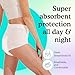 Because Adult Incontinence Underwear for Sensitive Skin - Women - Premium Overnight Disposable Briefs, Anti Odor - White, Large - Absorbs 6 Cups - 14 Count (Pack of 1)