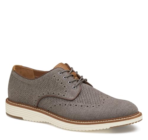 Johnston & Murphy Mens Upton Knit Wingtip Dress Casual Shoe