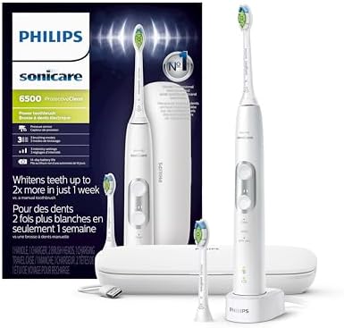 Philips Sonicare ProtectiveClean 6500 Rechargeable Electric Tooth...