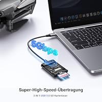UGREEN SD Kartenleser Micro SD USB C Card Reader (SD 3.0) – Ansicht 2