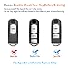 COMPONALL for Mazda Key Fob Cover, Key Fob Case for Mazda 3 6 8 Miata MX-5 CX-3 CX-5 CX-7 CX-9 4-Buttons Premium Soft TPU Full Cover Protection Smart Remote Keyless Key Fob Shell, Silver