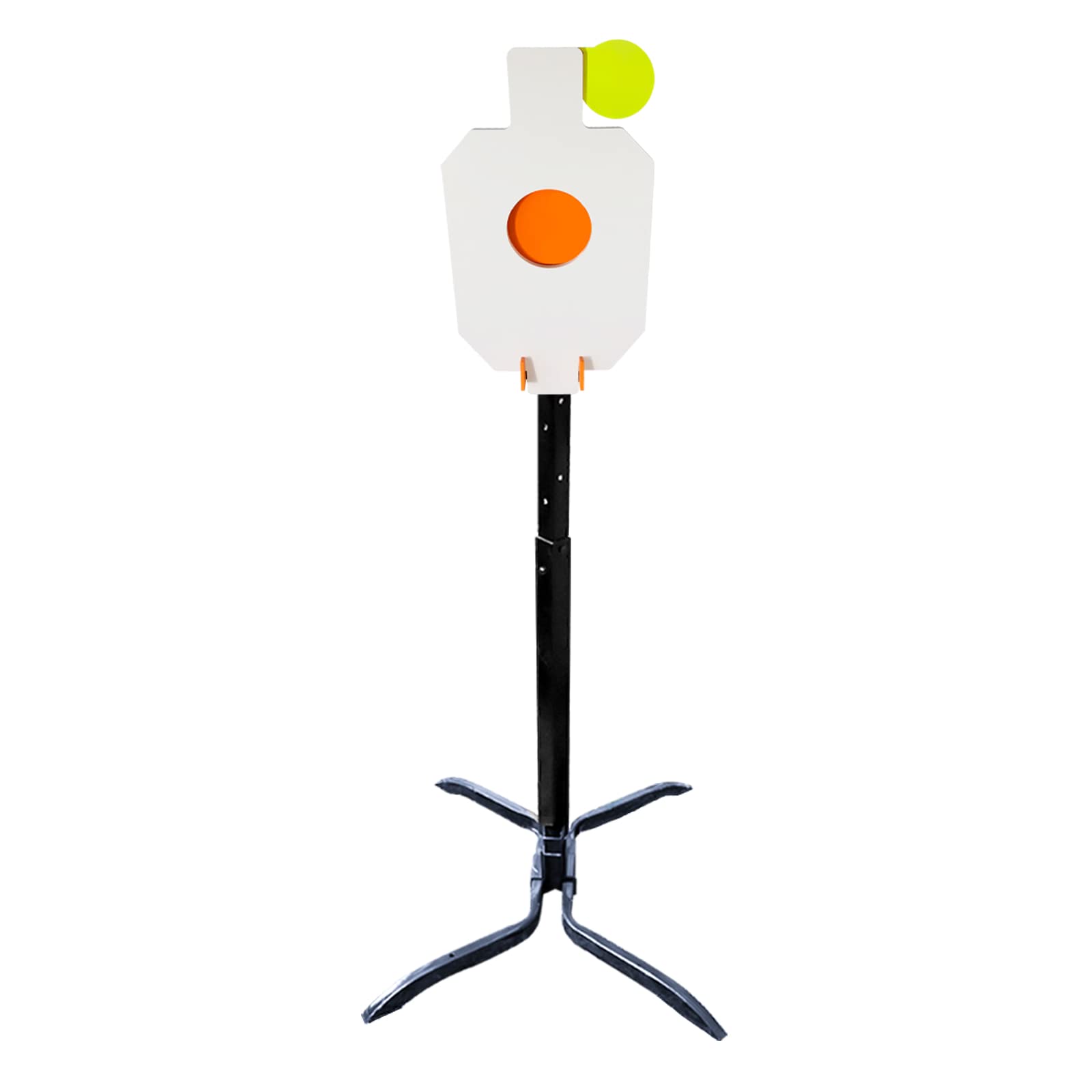 Highwild Target Stand System 3/8" Thick Shooting Target Kit Combination Reactive AR500 Steel Hostage 12" x 20" with Height Adjustable Stand Mount for Outdoor Range and Shooting Practice