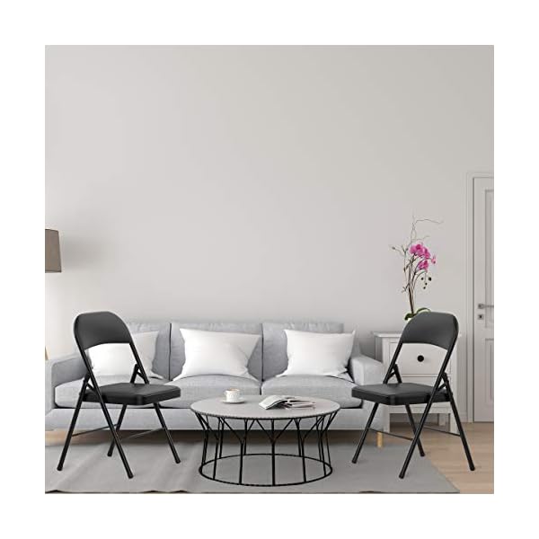 Lavish Home Folding Chairs Folding Chairs - Image 5