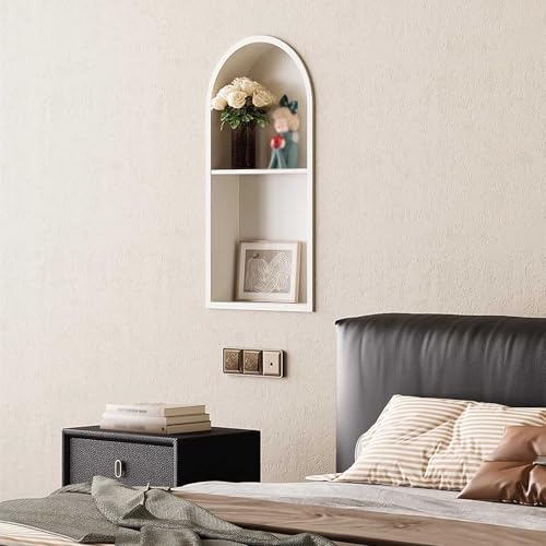 Douche murale en acier inoxydable avec double étagère Sk Bathroom