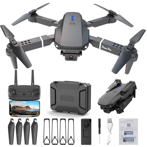 Drones with Camera for Adults 4K, 360° Rolling Air...