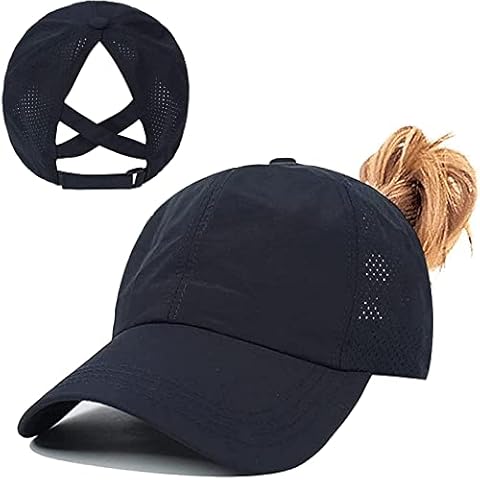 Gorra de Béisbol Mujer Cola de Caballo Cover