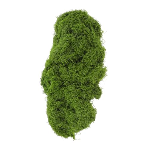 JOINPAYA Realistic Artificial Moss for Planters Decorative Fake Grass Green 100g