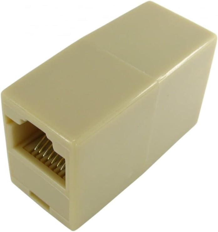 Bluecharge Direct RJ45 Coupler Cat5e Network Cable Joiner Ethernet Straight Quality Wired Adaptor