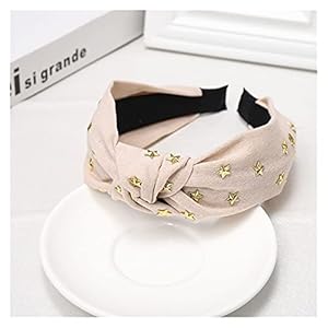 Hoofdbanden Bohemian vintage dikke stof haarband met ster ponsen hoofdband aangepaste haaraccessoires Modeling tools…