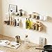 Dooiclear 4 Pack Floating Shelves for Wall, 15