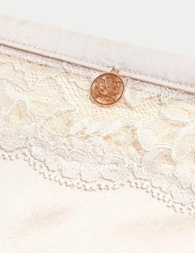 Image of Marks & Spencer Women's Silk Blend Modern Solid Boy Short Panties