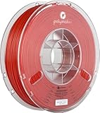 Polymaker PolySmooth 3D Printer Filament, Layer-Free 3D Filament, Coral Red, 1.75 mm Filament, 750g