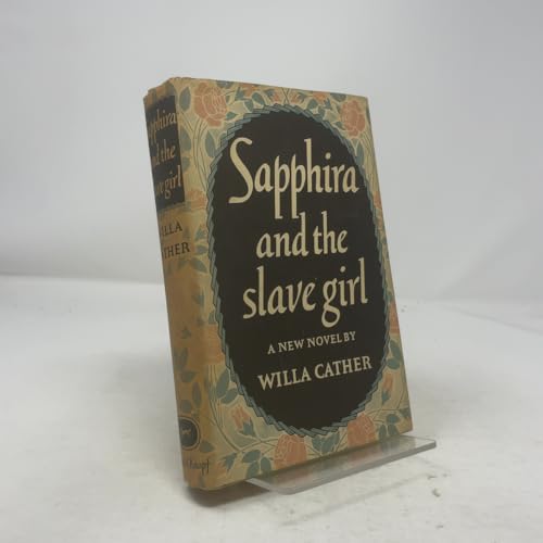 Sapphira and the Slave Girl 0394443713 Book Cover