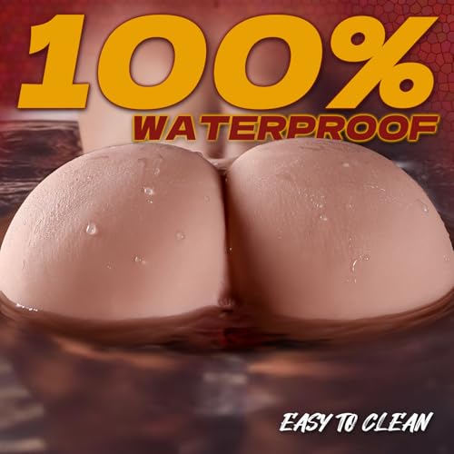 Image of 9.5LB Realistic Sex Doll Male Masturbator Female Big Fat Butt Dual Channel Stroker Ass & Pussy, Torso Love Doll Mens Sex Toy Deeper Vagina & Thigt Anal, Adult Sex Toys for Men.
