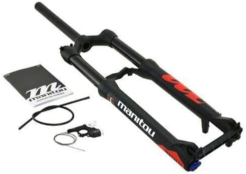 Manitou Machete Fork 29Inches 120mm Remote Lockout Air QR 9mm Matte Black, HZ1731