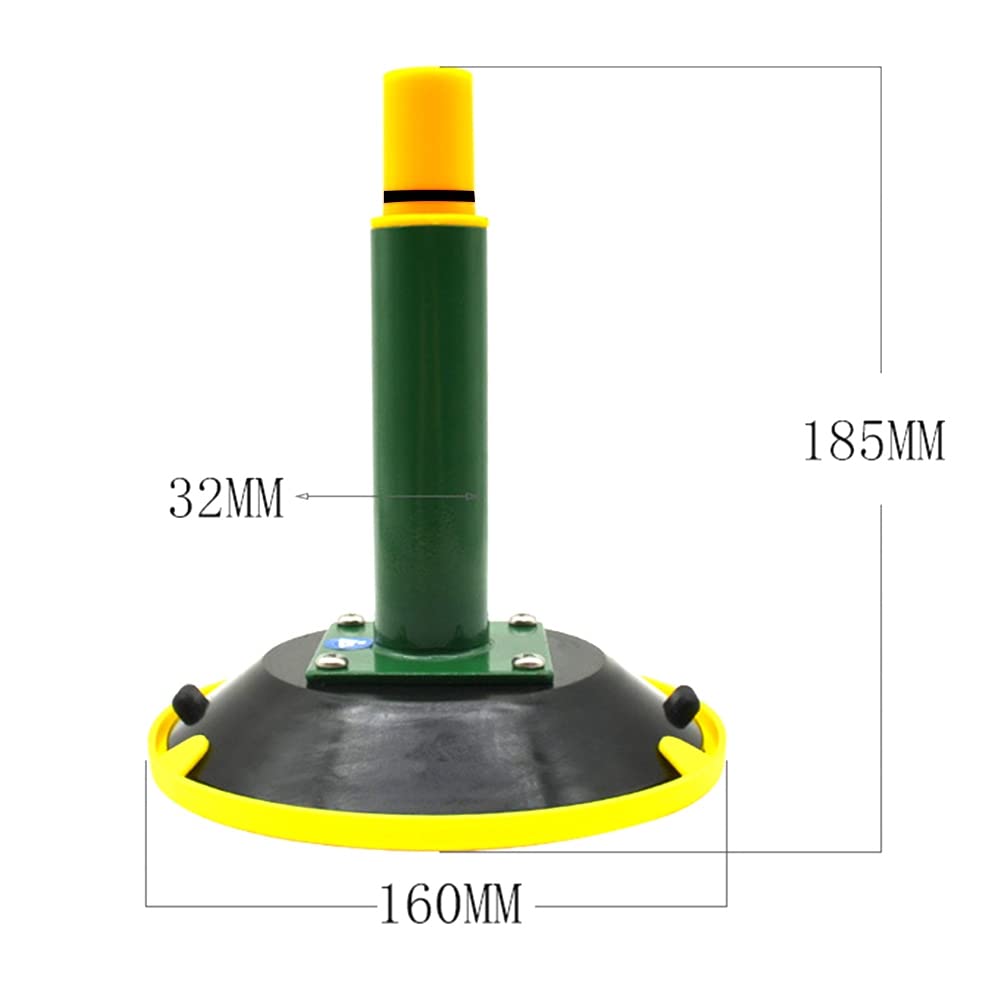 Płytki dekoracja samochodu przyssawki okienne 1 szt. 15 cm pionowa przyssawka próżniowa z metalowym uchwytem, wytrzymałe pionowe kubki ręczne proste w użyciu do płaskich i zakrzywionych powierzchni