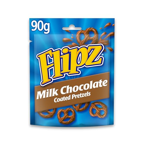 Flipz Milk Chocolate Coated Pretzel Snacks 90 g (Pack of 1)