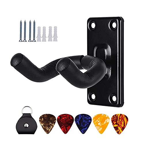 Lot de 3 crochets muraux pour guitare acoustique, électrique et basse, ukulélé - Les Beatles, Paul McCartney, John Lennon, RIngo Starr, George Harrison Lot de 3 crochets muraux pour guitare acoustique, électrique et basse, ukulélé – Image 4