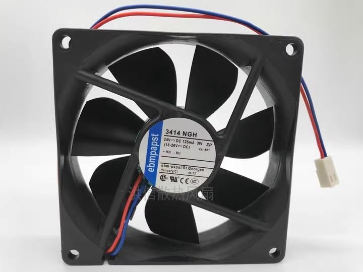 Ventilateur 92mm 3414NGH pour remplacer un refroidissement de boîtier en panne