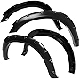 Tyger Auto TG-FF8D4138 for 2010-2018 Dodge Ram 2500 3500 (ONLY Fit Fleetside Models with 76.3' & 98.3' Bed) | Paintable Smooth Matte Black Pocket Bolt-Riveted Style Fender Flare Set, 4 Piece