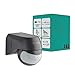 Produktbild Oktaplex Ana Bewegungsmelder Aussen schwenkbar 230V IP44 180° Bewegungssensor 12m Reichweite anthrazit Aufputz Infrarot-Sensor