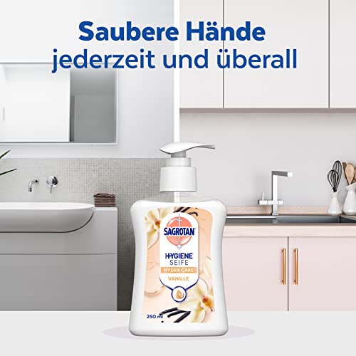 Sagrotan Handseife mit Vanille und Cashmere-Duft