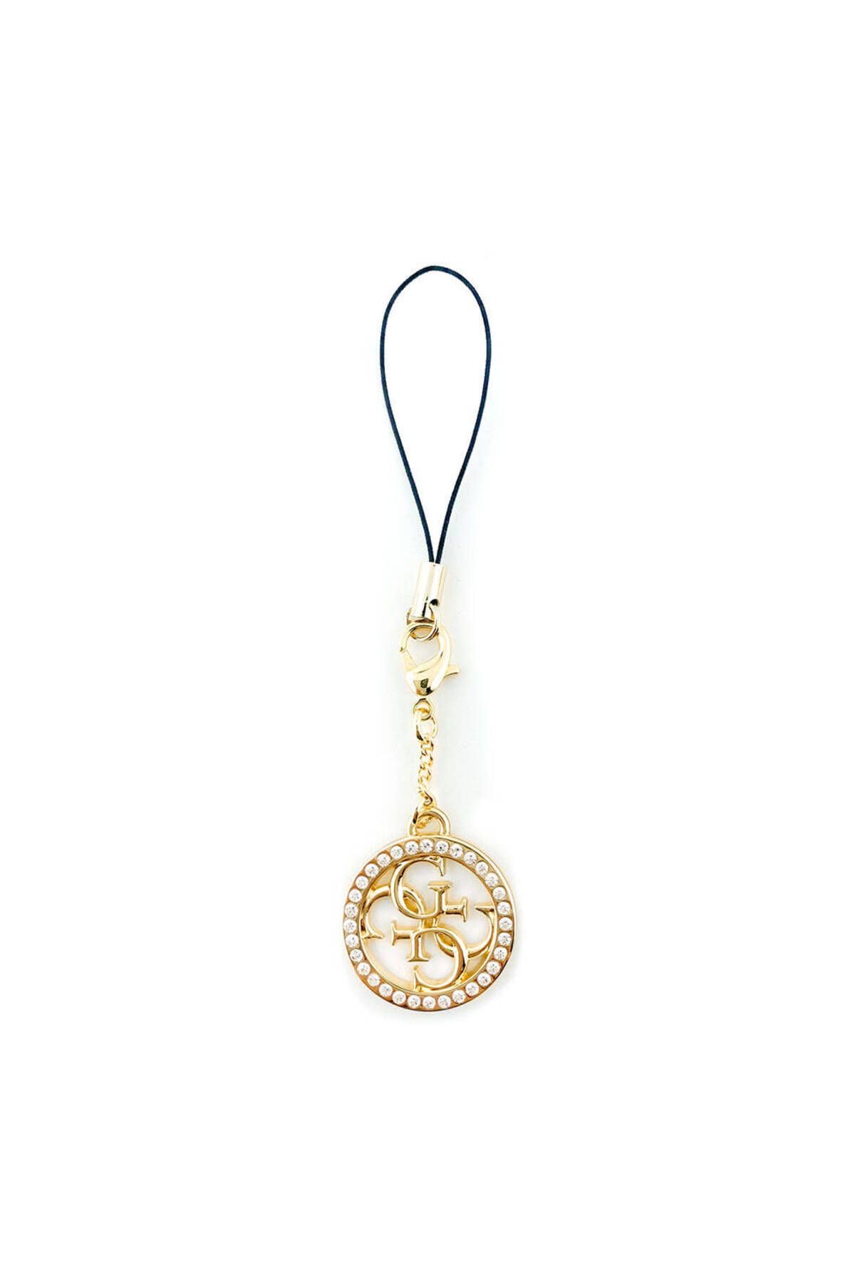 GUESS Zawieszka GUCPM4DRD Phone Strap 4G Strass Charm