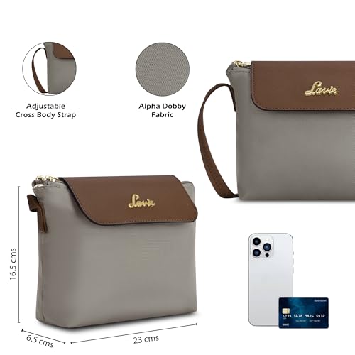 Image of Lavie Women's Vero Flap Cross Body Sling Bag | Ladies Purse Handbag | Gift for Women